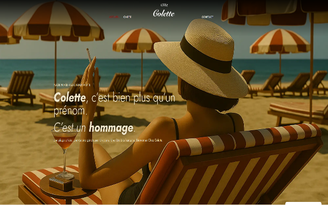 Site Chez Colette