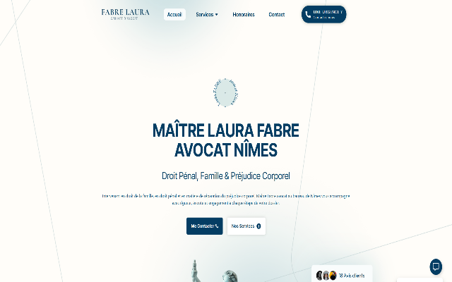 Site Mᵉ Laura Fabre